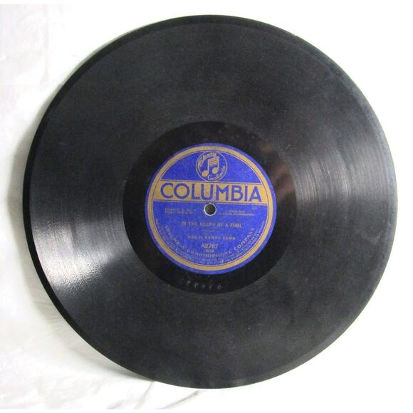 Columbia Graphophone Company 1919 Henry Burr Pop Tenor Solos 78 RPM Record - Picture 1 of 5